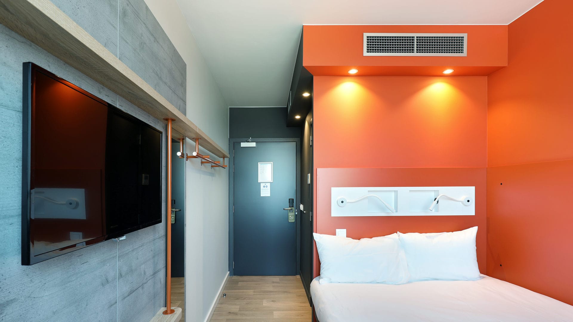 Interieur Ibis hotel Gent - realisatie Wyckaert